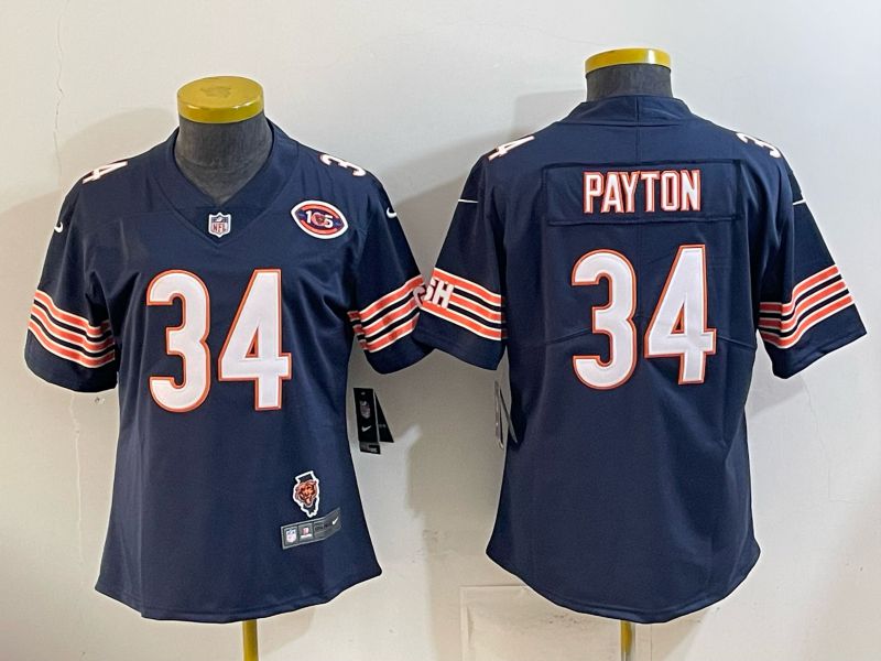 Youth 2026 Chicago Bears #34 Payton Blue Nike Limited NFL Jersey style 0006->youth nfl jersey->Youth Jersey